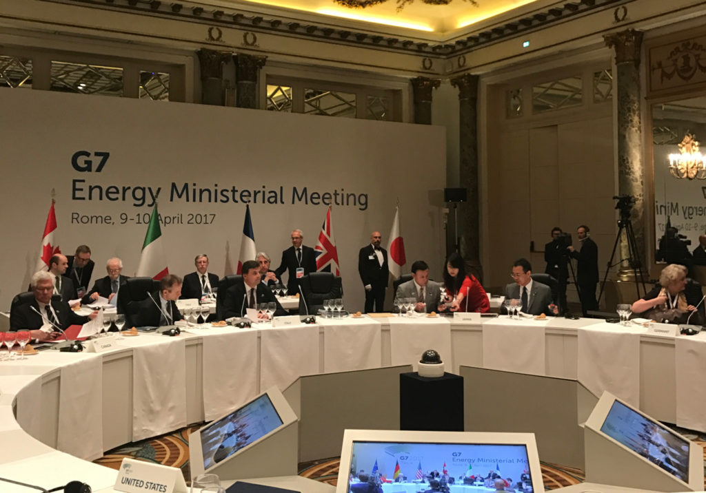 G7 energia Roma