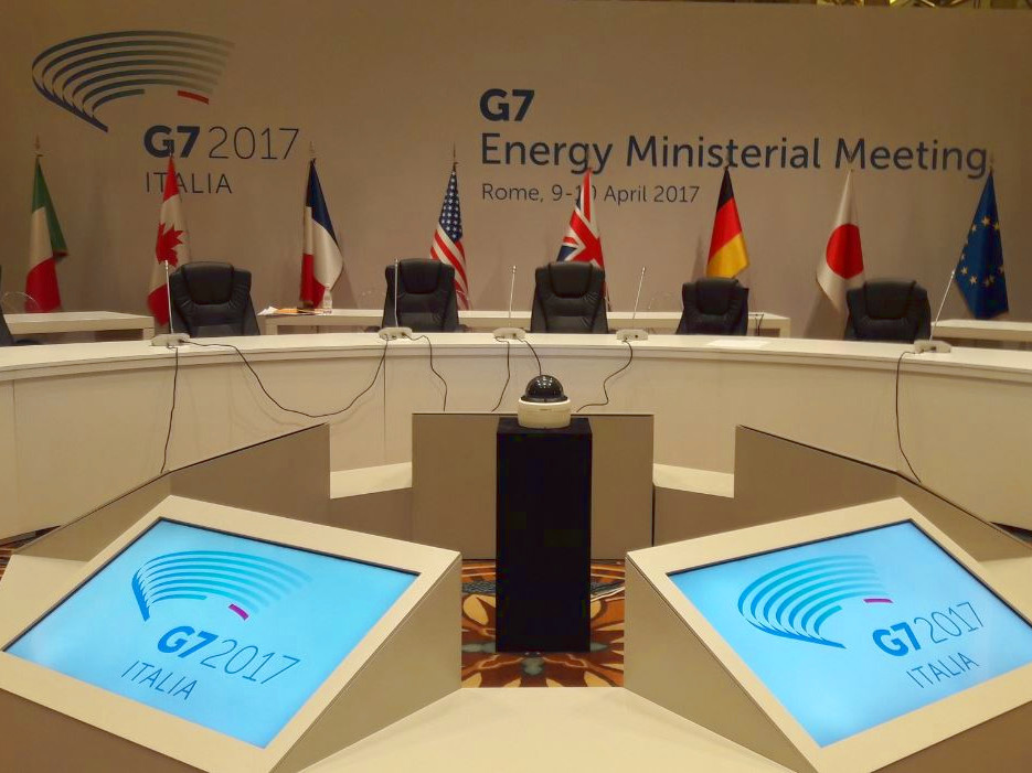 G7 energia roma